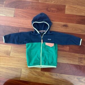 Patagonia Kids Jacket - Navy and Green